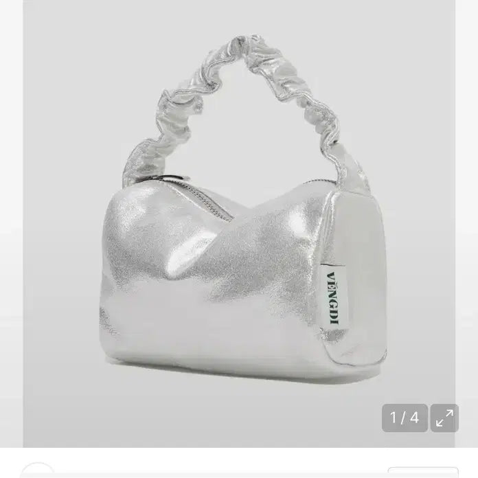 [BUNJANG] Bengdi Silver Tote Bag / 벵디 실버백