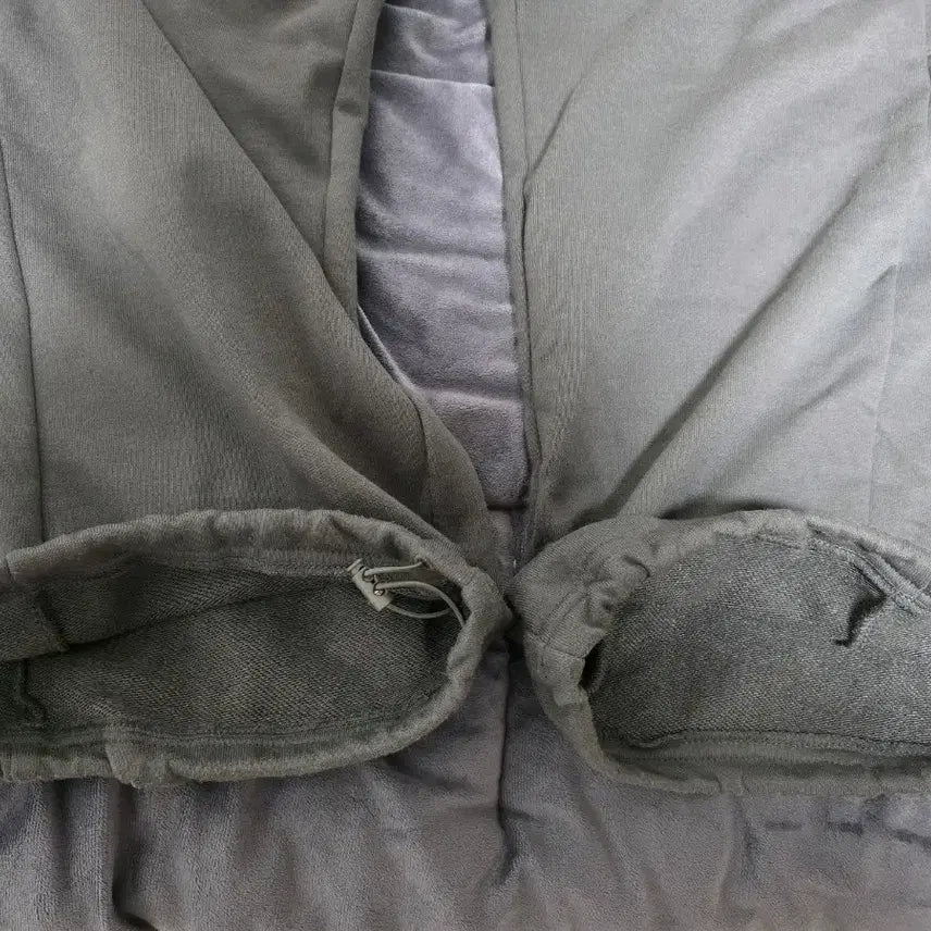 [BUNJANG] dnsr Side Pintuck Cargo Sweatpants Charcoal / [m] dnsr 사이드 핀턱 카고 스웨트 팬츠 차콜