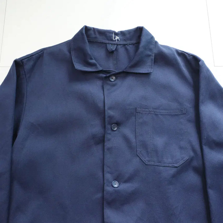 [BUNJANG] Soviet Work Jacket Navy Deadstock L / 90s 구소련 러시아 워크 자켓 네이비 데드스탁 L