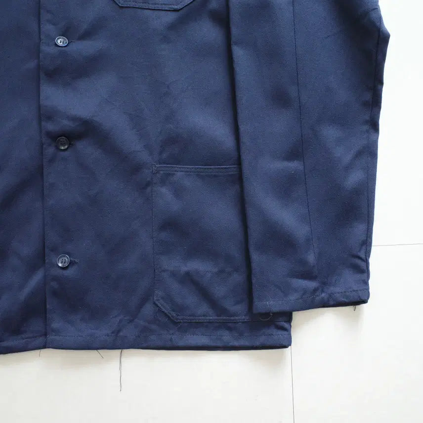 [BUNJANG] Soviet Work Jacket Navy Deadstock L / 90s 구소련 러시아 워크 자켓 네이비 데드스탁 L