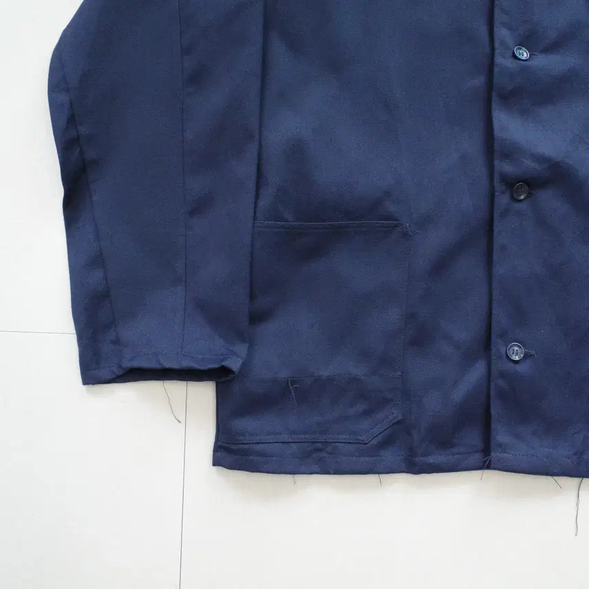[BUNJANG] Soviet Work Jacket Navy Deadstock L / 90s 구소련 러시아 워크 자켓 네이비 데드스탁 L