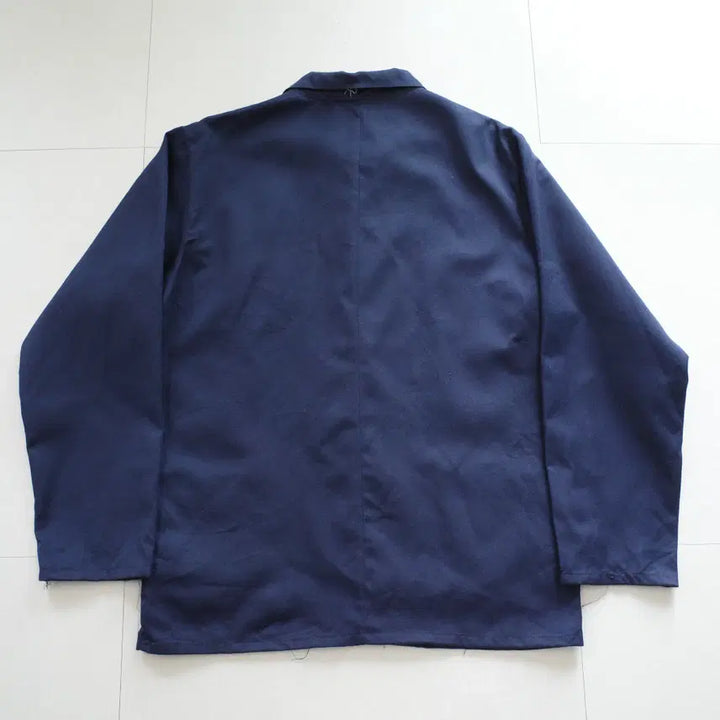 [BUNJANG] Soviet Work Jacket Navy Deadstock L / 90s 구소련 러시아 워크 자켓 네이비 데드스탁 L