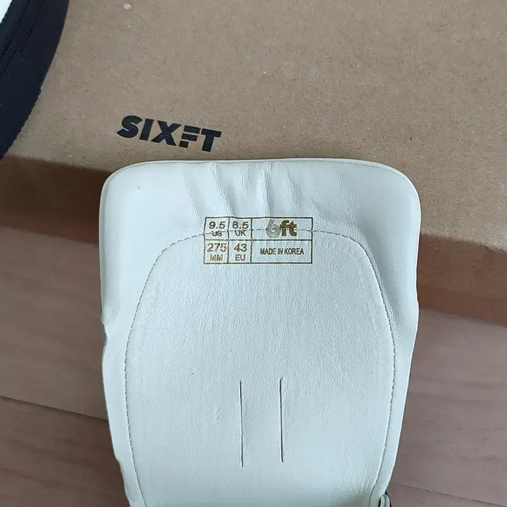 [SOLD OUT] 식스핏275 가죽 스니커즈 남성 운동화 신발키높이 새상품