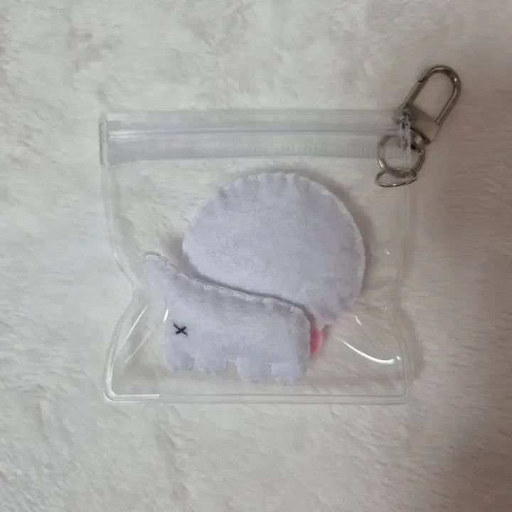 [BUNJANG] GyeDamChulGeun Lee Ja Heon Felt Lizard Keychain / 괴담출근 괴출 이자헌 펠트 도마뱀 키링