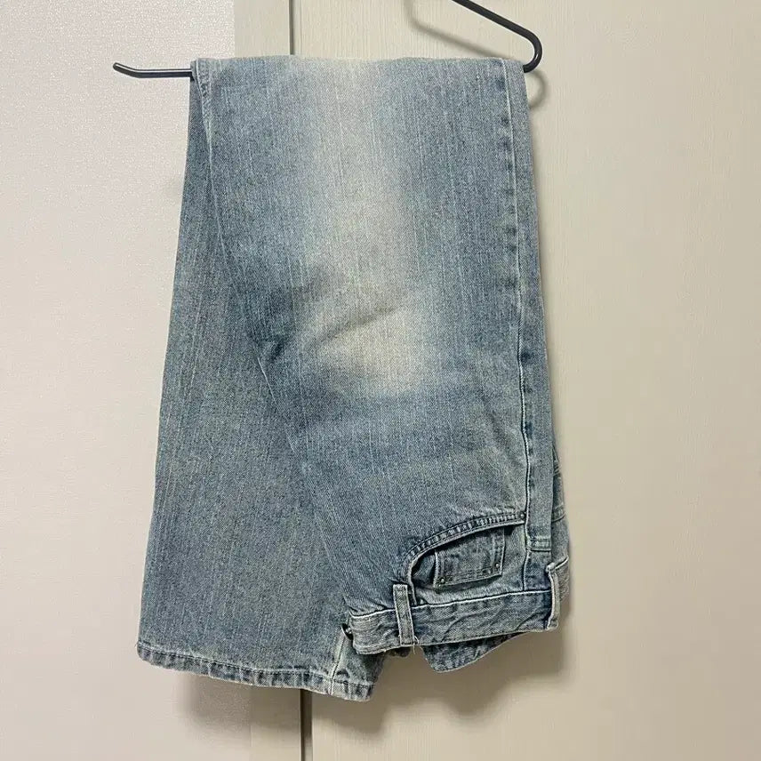 [BUNJANG] Dailyjew Pesto Wide Denim Yellow S / 데일리쥬 페스토 와이드 데님 옐로우 s