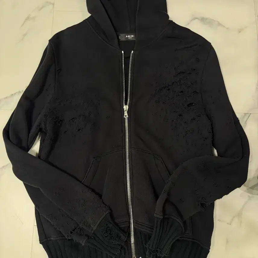 [BUNJANG] Amiri Shotgun Hoodie Zip-Up / 아미리 샷건 후드집업