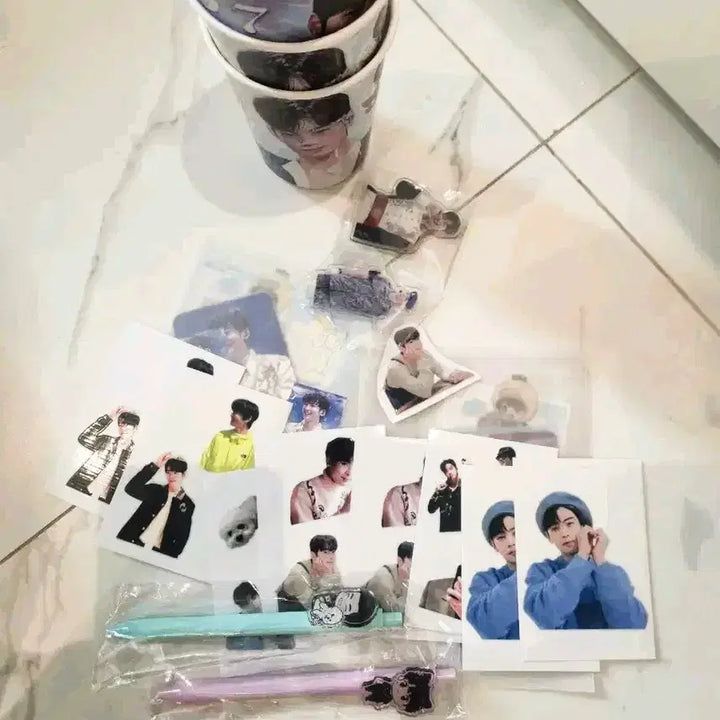 [BUNJANG] ASTRO Cha Eun-woo Birthday Cafe Goods Bundle Set / 아스트로 차은우 생카