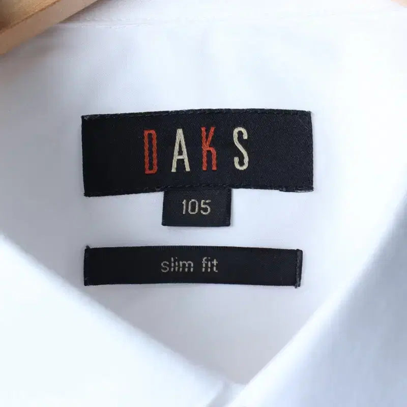 [SOLD OUT] (XL) 닥스 셔츠 남방 화이트 스트라이프 아메카지-17F6A