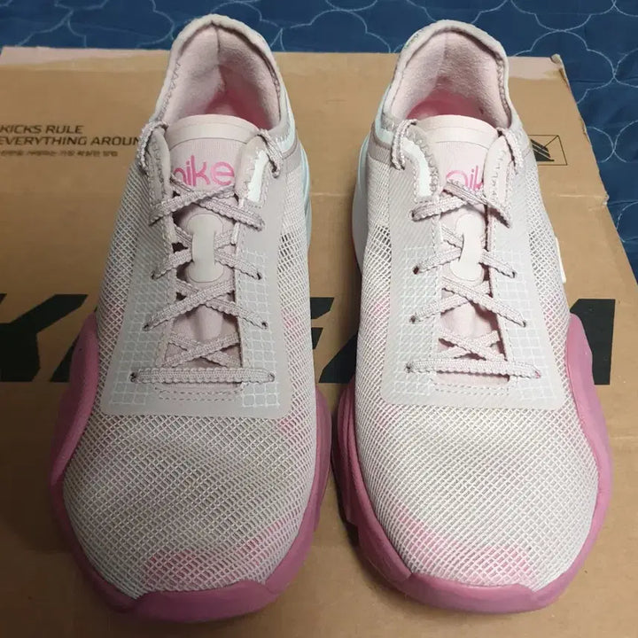 [BUNJANG] Nike Air Zoom SuperRep 3 Lightweight Mesh Running Shoes Peach Pink (245) / 나이키 에어줌 슈퍼랩3 경량매쉬 런닝화 피치 핑크 (245)