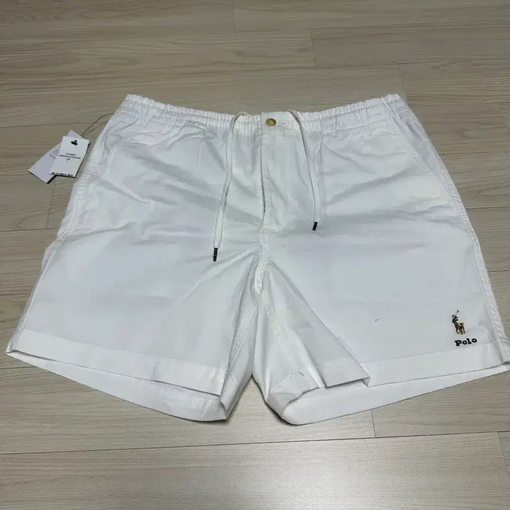 [BUNJANG] Polo Ralph Lauren Classic Fit Prepster Shorts - White (L) / (미사용 새상품)클래식 핏 폴로 랄프로렌 프렙스터 반바지 - 화이트(L)