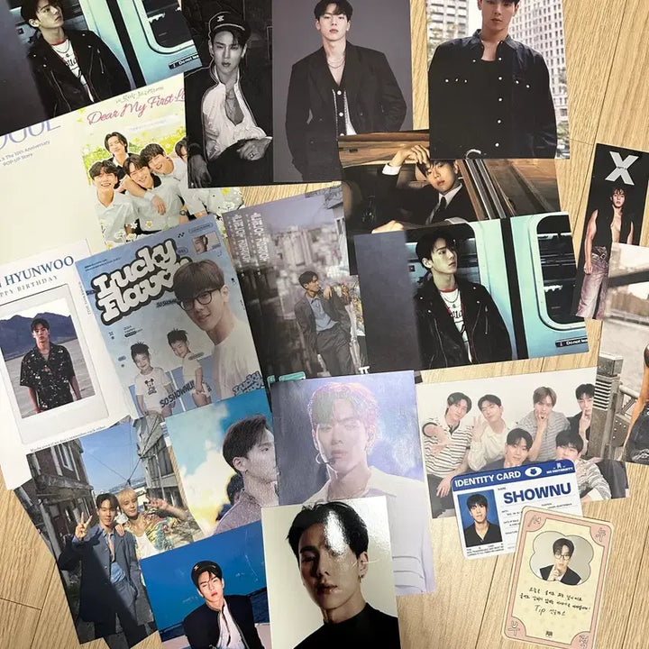 [BUNJANG] MONSTA X Shownu Official &amp; Unofficial Bundle Set / 몬스타엑스 셔누 포카 엽서 공식 비공식 일괄. 내림없이 급처