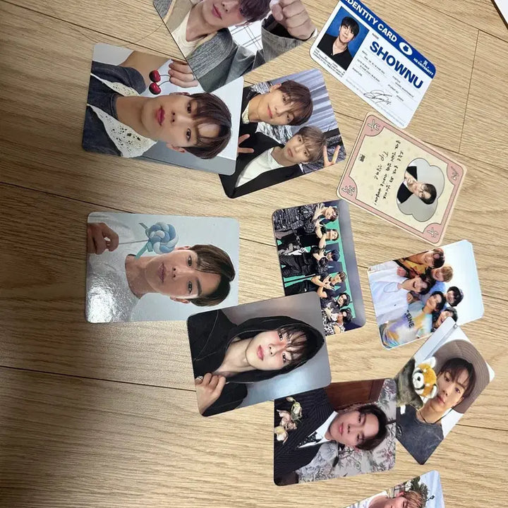 [BUNJANG] MONSTA X Shownu Official &amp; Unofficial Bundle Set / 몬스타엑스 셔누 포카 엽서 공식 비공식 일괄. 내림없이 급처