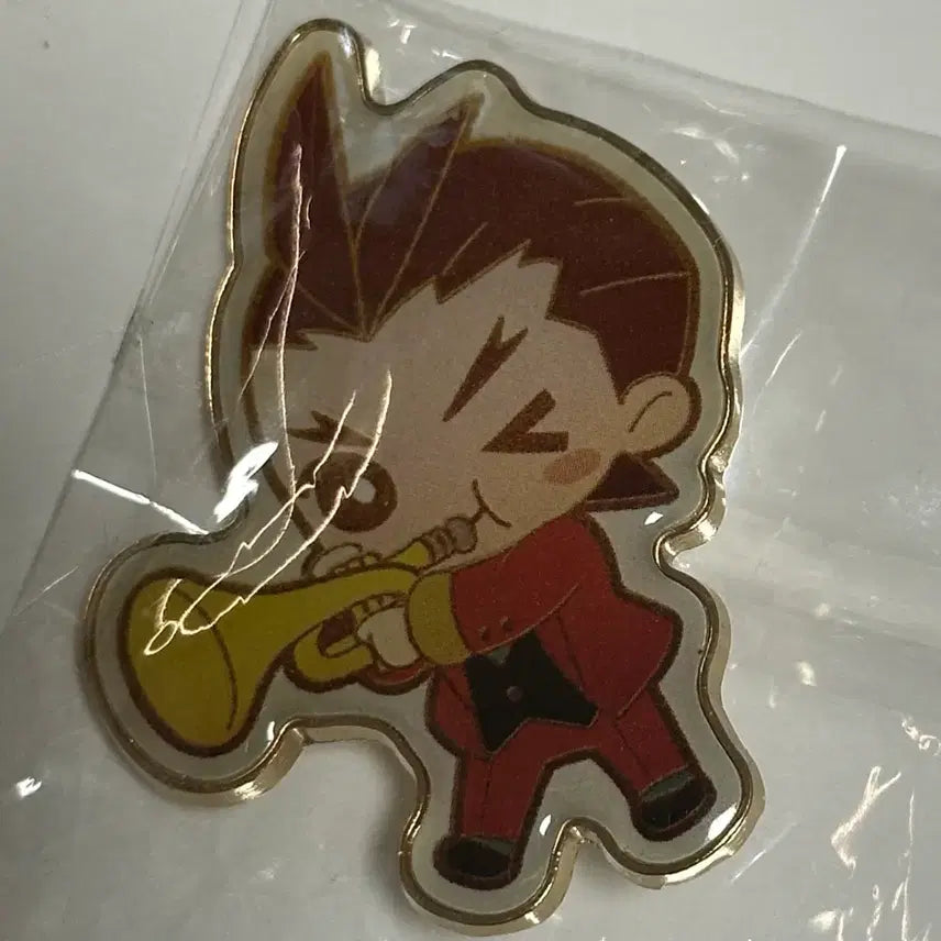 [BUNJANG] Ace Attorney Hosuke Odoroki Orchestra Badge / 역전재판 오도로키 호스케 오케스트라 뱃지