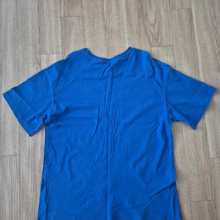 [BUNJANG] Generic Blue Oversized Short Sleeve T-shirt / 여성 L사이즈(99가능) 빅사이즈 반팔티셔츠