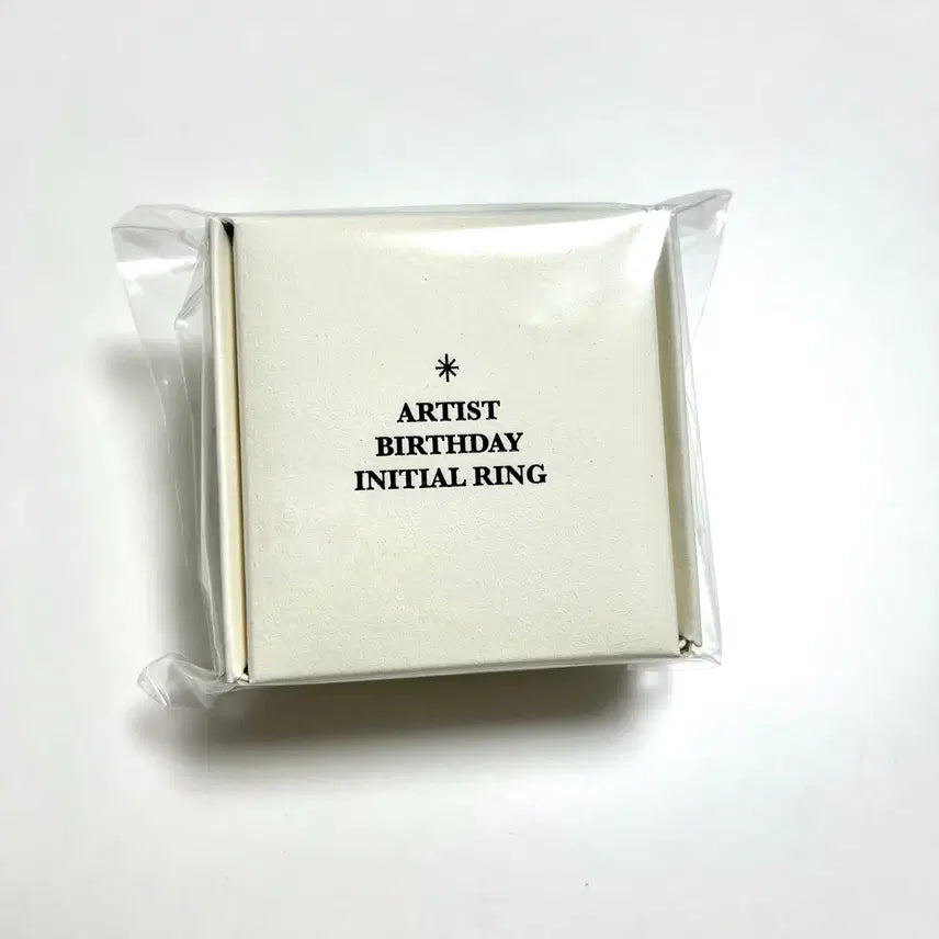 [BUNJANG] NCT Jisung 2022 Birthday Ring (Rhodium) Unsealed / 2022 nct 지성 생일반지 로듐 미개봉 엔시티드림