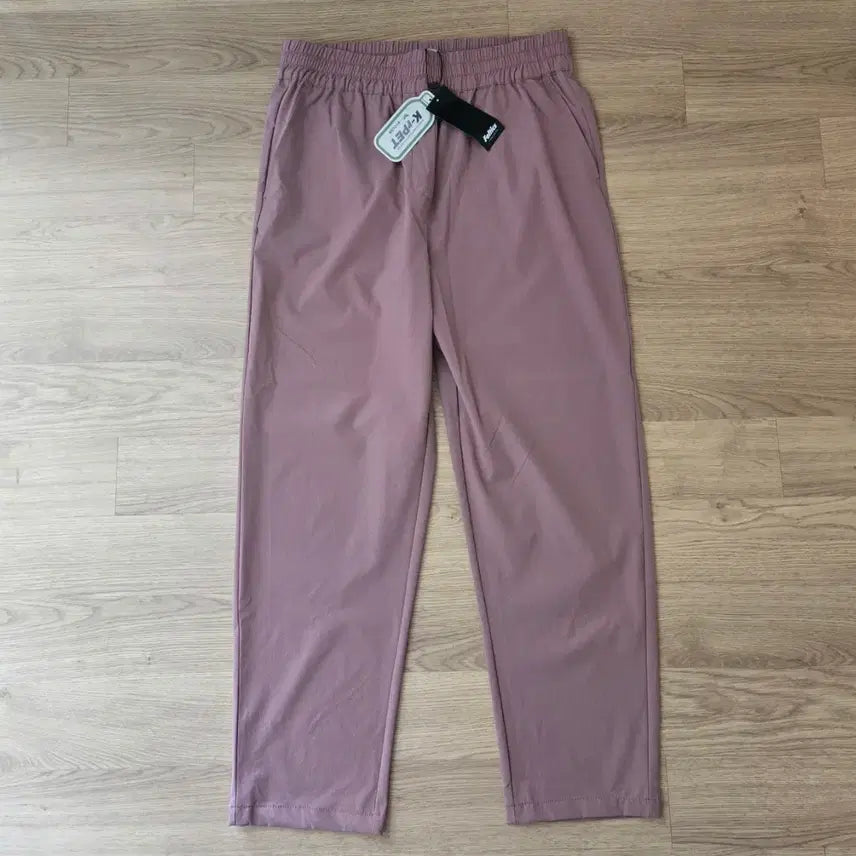 [BUNJANG] Feltics Cool Banding Pants L Rose Gold / 택새제품 Feltics 냉감 쿨 밴딩 바지 L 로즈골드 핑크색
