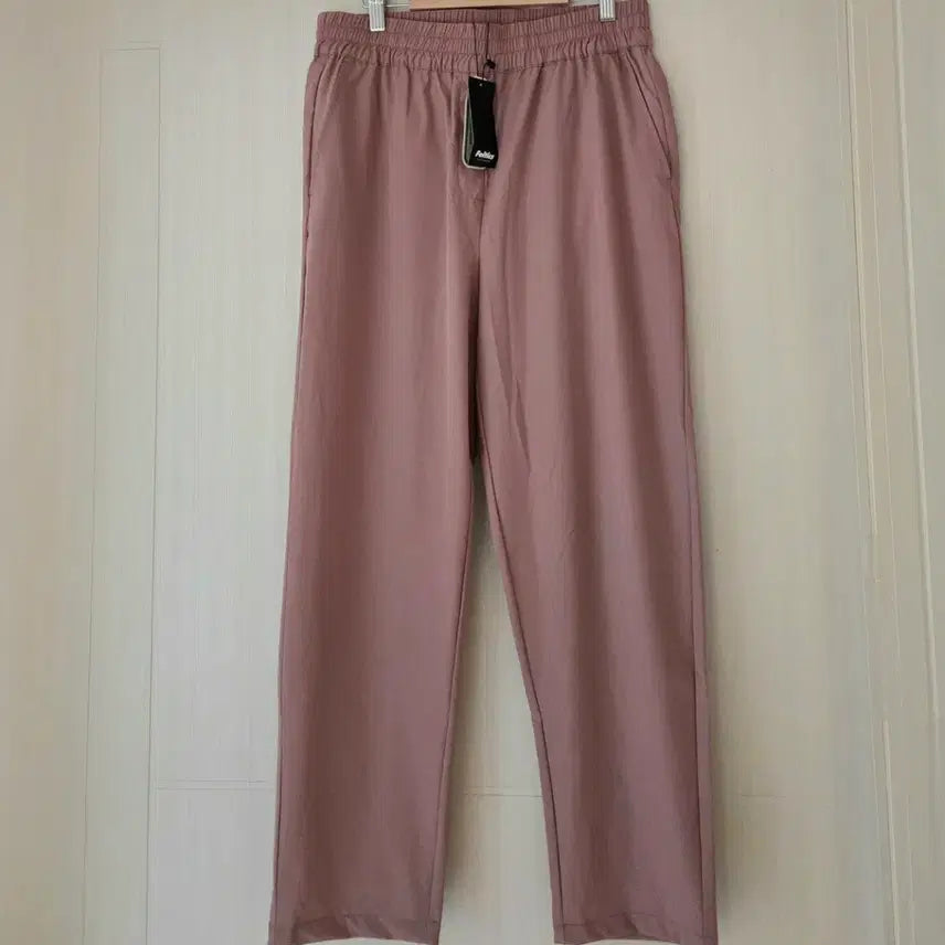 [BUNJANG] Feltics Cool Banding Pants L Rose Gold / 택새제품 Feltics 냉감 쿨 밴딩 바지 L 로즈골드 핑크색