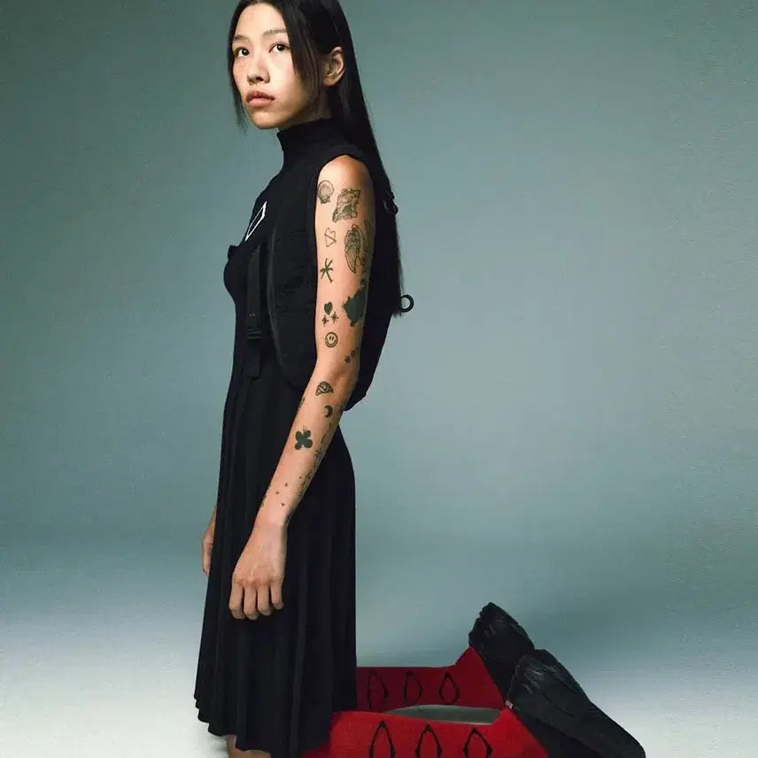 [BUNJANG] Mischief Sleeveless Knit Dress / Mischief 미스치프 나시 니트 원피스