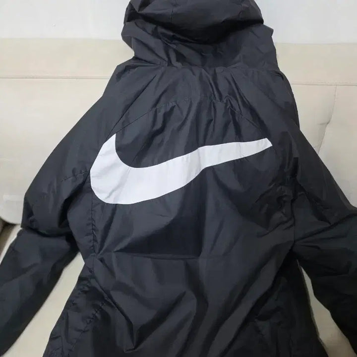 [BUNJANG] Nike FC Black Windbreaker Hooded Jacket / 나이키 FC 블랙 바람막이 후드 자켓
