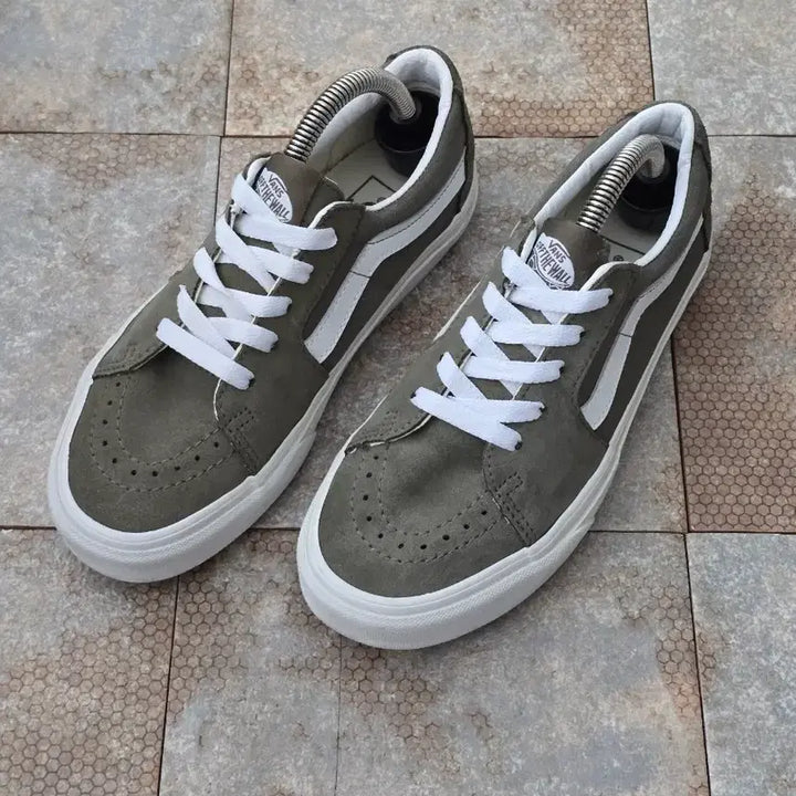 [BUNJANG] Vans Skate Low Khaki Sneakers / (230)반스 스케이트 로우 카키 스니커즈