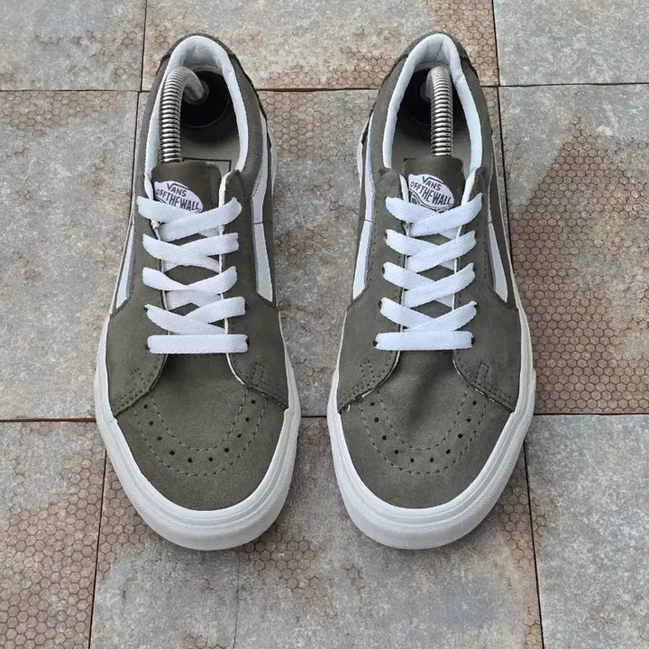 [BUNJANG] Vans Skate Low Khaki Sneakers / (230)반스 스케이트 로우 카키 스니커즈