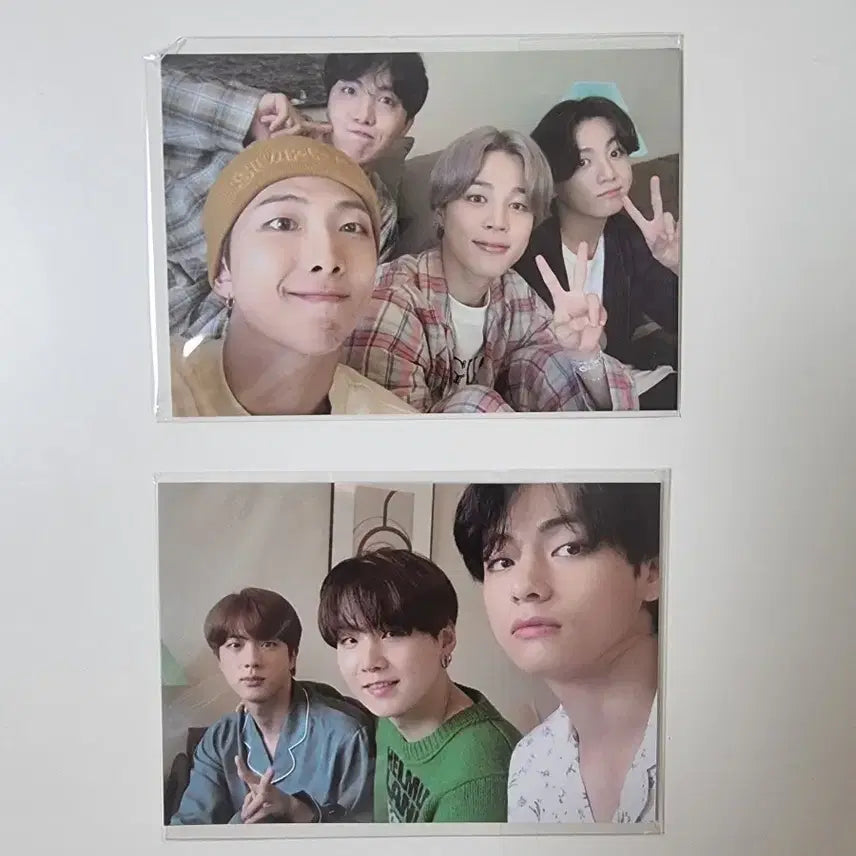 [BUNJANG] BTS BE Eco Bag Unit Photocard Bundle Set / 방탄 BE에코백 유닛 포카 세트 2장