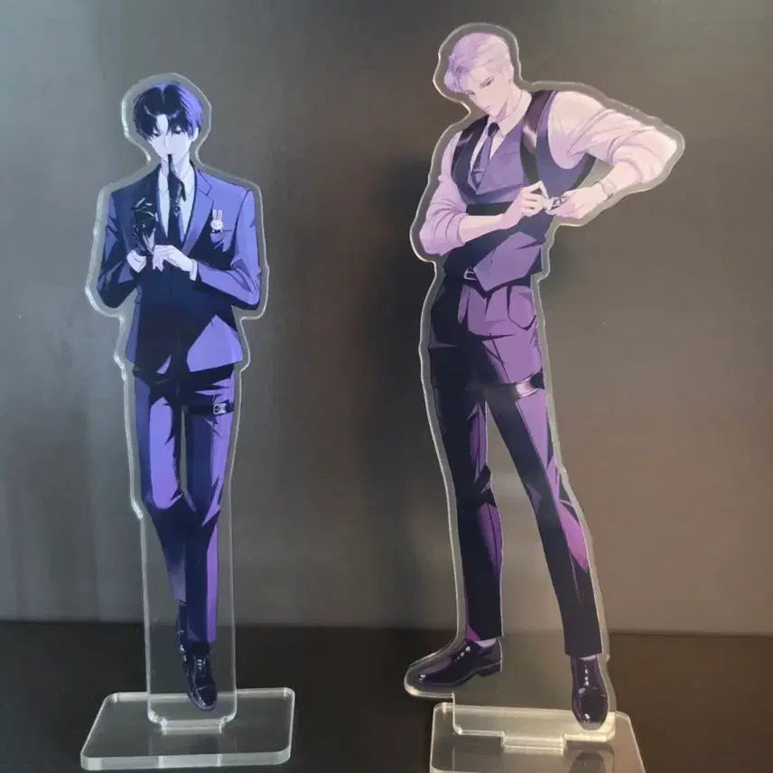 [BUNJANG] Goedamchulgeun Rung-ji Kim So-eum &amp; Lee Ja-heon Acrylic Stand Bundle Set / 괴담출근 룽지님 김솔음&amp;이자헌 아크릴 스탠드