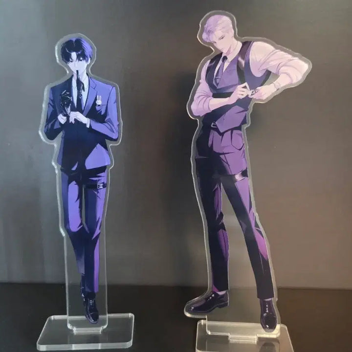 [BUNJANG] Goedamchulgeun Rung-ji Kim So-eum &amp; Lee Ja-heon Acrylic Stand Bundle Set / 괴담출근 룽지님 김솔음&amp;이자헌 아크릴 스탠드
