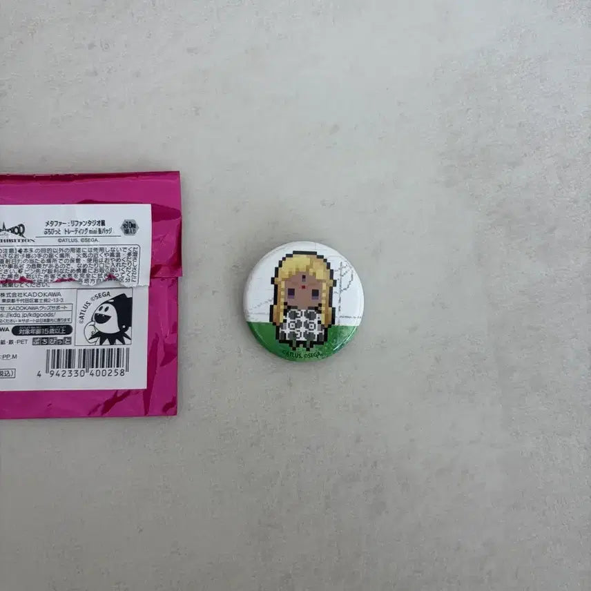 [BUNJANG] Metafo Re:Fantagio Upa Mini Can Badge / 메타포 리판타지오 유파 미니 캔뱃지