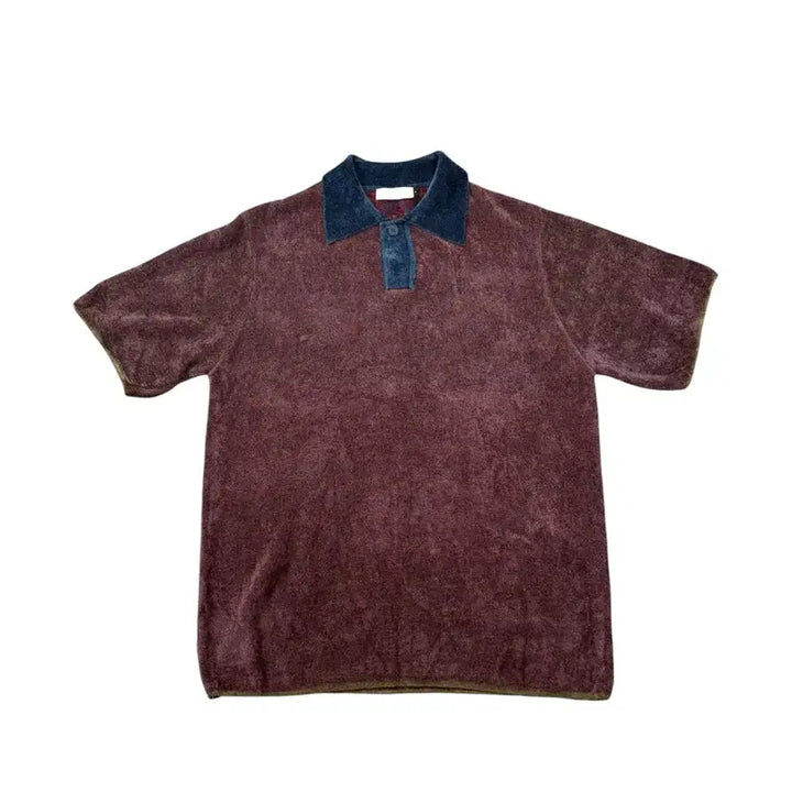 [BUNJANG] AMOMENTO Jacquard Collar Knit Top / 아모멘토(AMOMENTO)자카드 칼라 니트