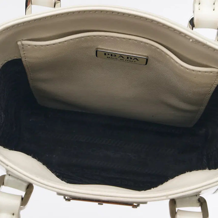 [BUNJANG] Prada Brushed Leather Tote Bag / 프라다 브러쉬드 토트백