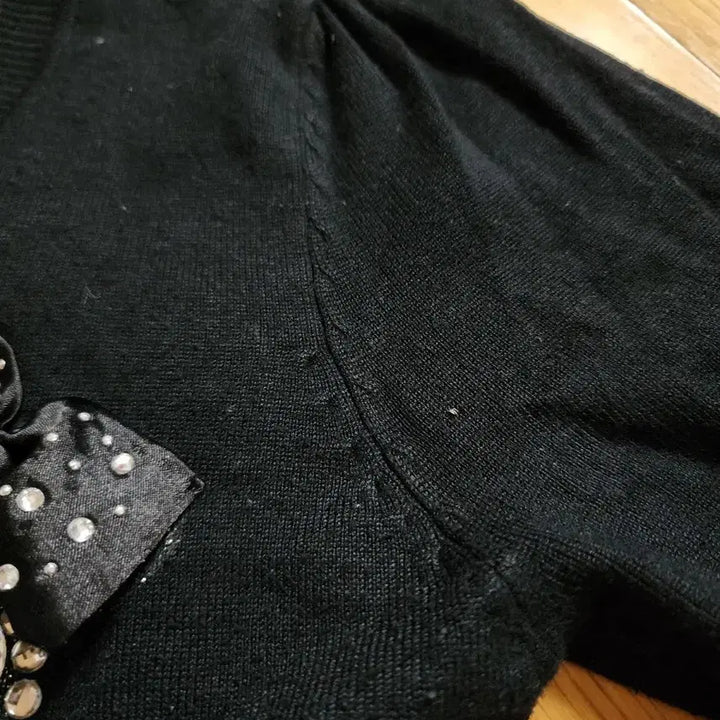 [BUNJANG] Skull Cubic Y2k Gal Garu Cardigan / 스컬 큐빅 Y2k갸루 가디건