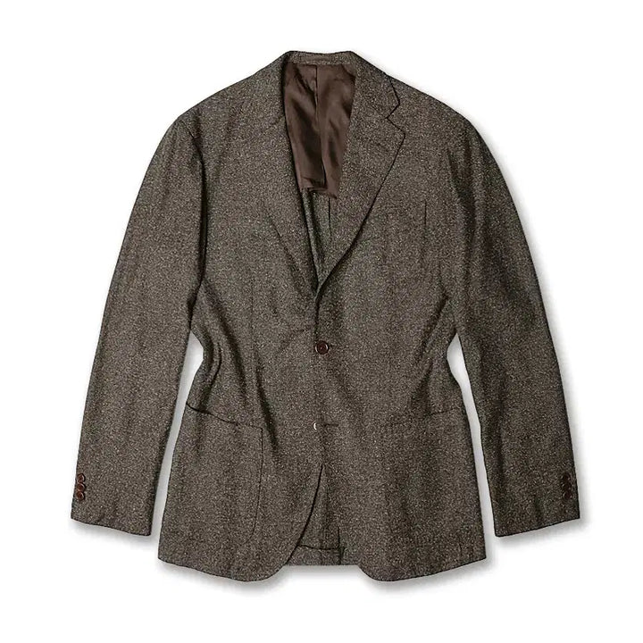 [BUNJANG] Beams F Brown Melange Classic Sports Jacket / 빔즈 에프 [Beams F] 브라운 멜란지 클래식 캐주얼 스포츠 자켓