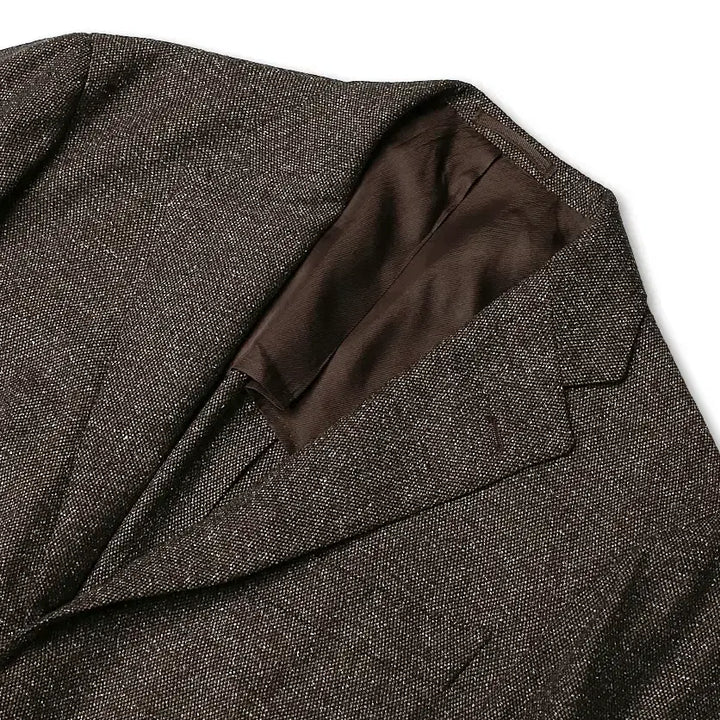 [BUNJANG] Beams F Brown Melange Classic Sports Jacket / 빔즈 에프 [Beams F] 브라운 멜란지 클래식 캐주얼 스포츠 자켓