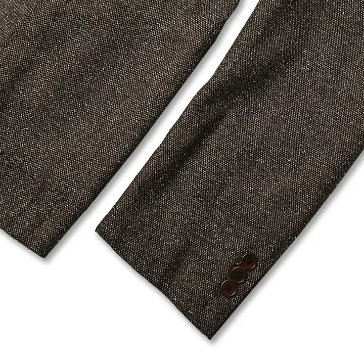 [BUNJANG] Beams F Brown Melange Classic Sports Jacket / 빔즈 에프 [Beams F] 브라운 멜란지 클래식 캐주얼 스포츠 자켓