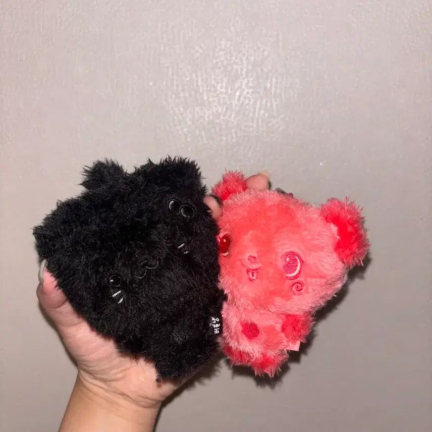 [SOLD OUT] 컬러 위시돌 레드 팡이 판매합니다 (버블냥 판완)