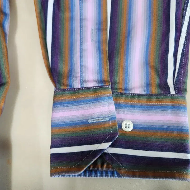 [BUNJANG] ETRO Multi Stripe Shirt / ETRO 에트로 멀티 스트라이프 셔츠