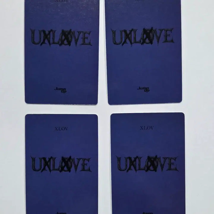 [SOLD OUT] XLOV 엑스러브 UXLXVE 점프업 특전 포카