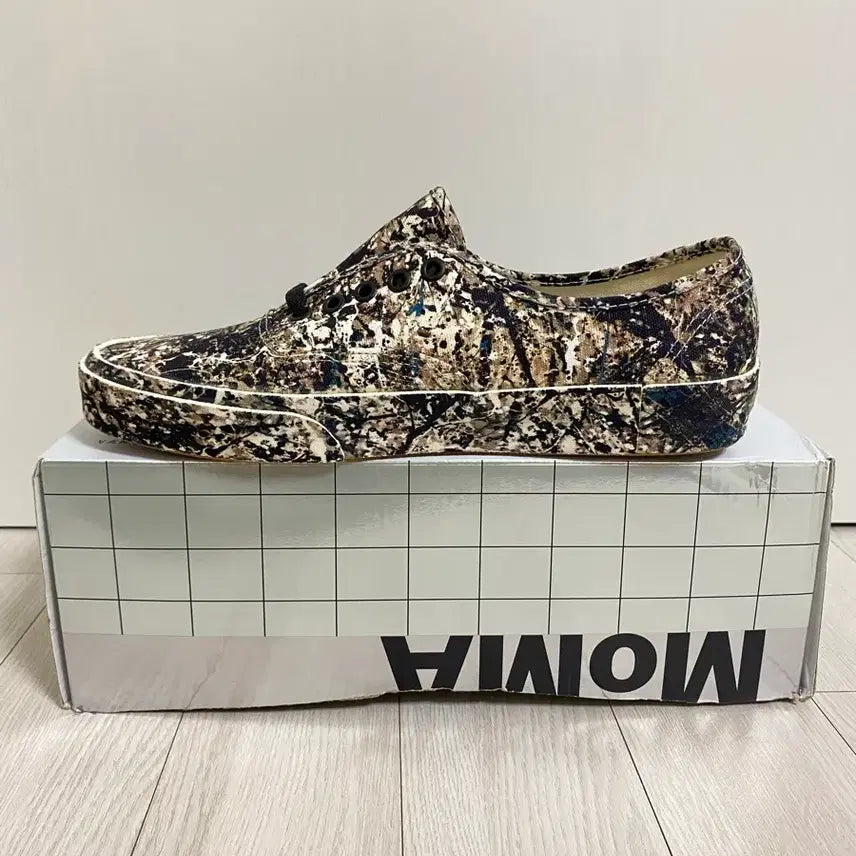 [BUNJANG] Vans x MoMA Jackson Pollock Authentic Sneakers / VANS X MOMA JACKSON POLLOCK Authentic