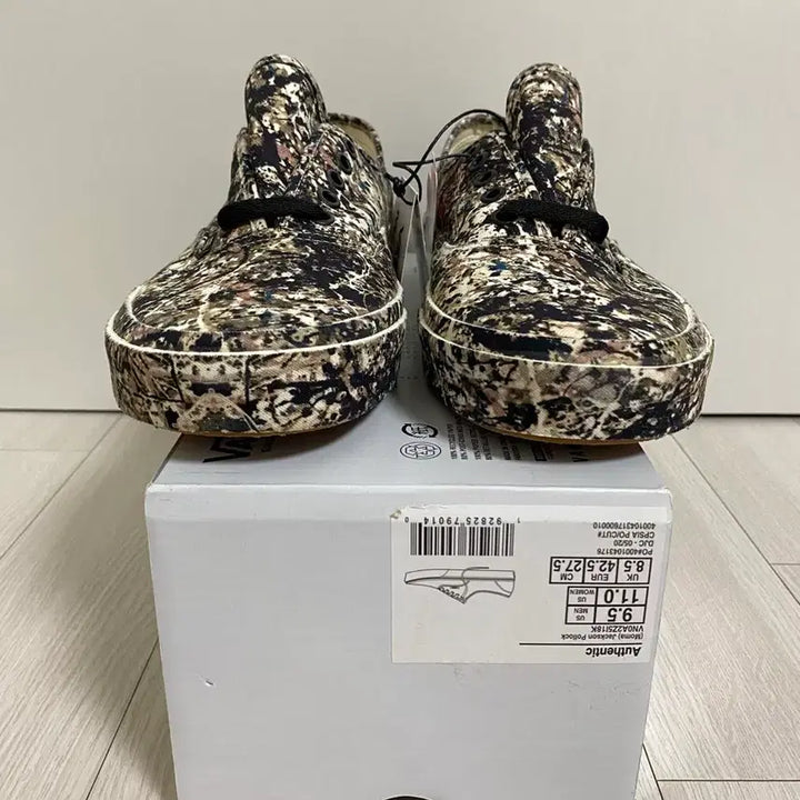 [BUNJANG] Vans x MoMA Jackson Pollock Authentic Sneakers / VANS X MOMA JACKSON POLLOCK Authentic