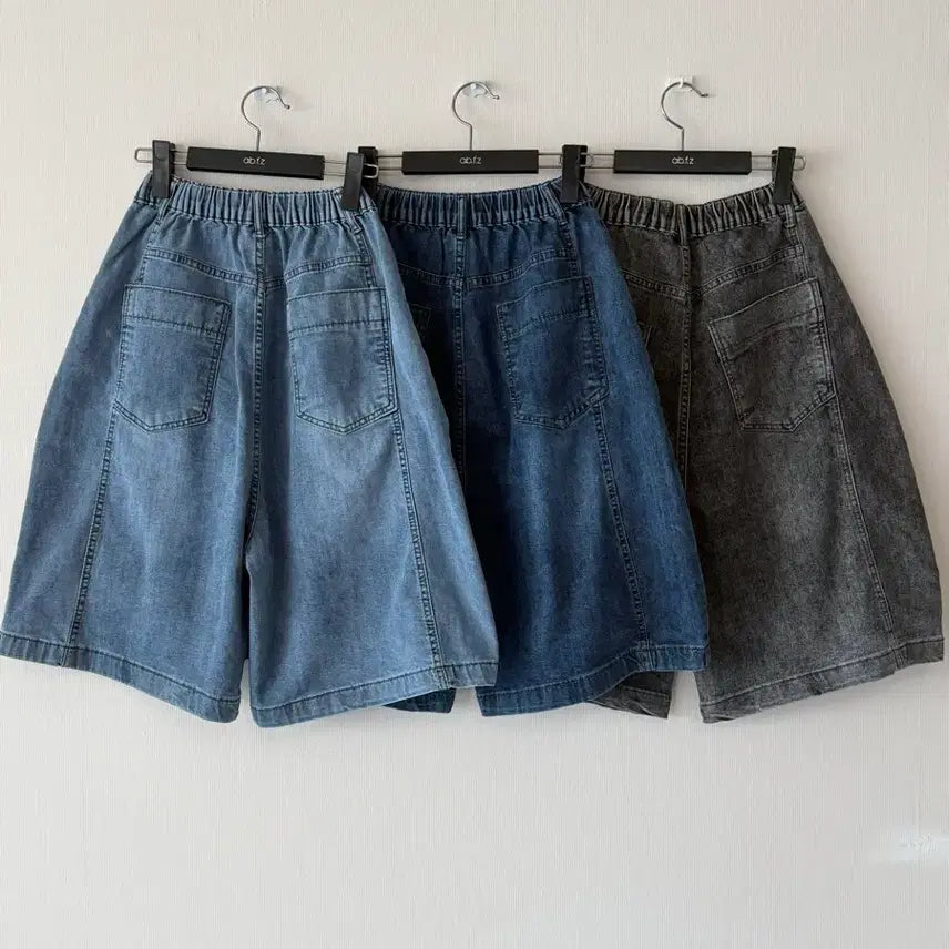 [BUNJANG] Wide Bermuda Denim Shorts / 새제품  와이드 버뮤다 청 반바지