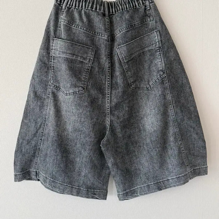 [BUNJANG] Wide Bermuda Denim Shorts / 새제품  와이드 버뮤다 청 반바지