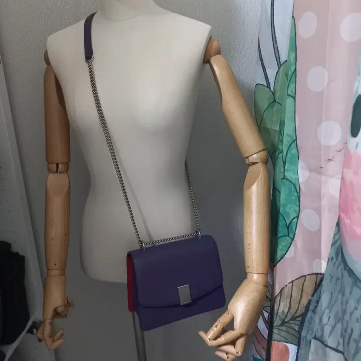 [BUNJANG] Couronne Rouge Shoulder Bag Crossbody Bag Purple / 쿠론 로지. 숄더백 겸 크로스백. 퍼플