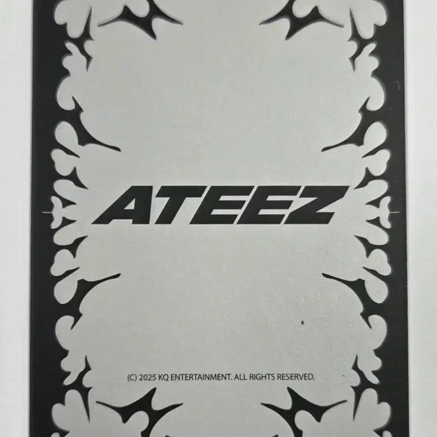 [BUNJANG] ATEEZ Choi San POB Photocard / ATEEZ 에이티즈 젤 네일 특전 포카 최산