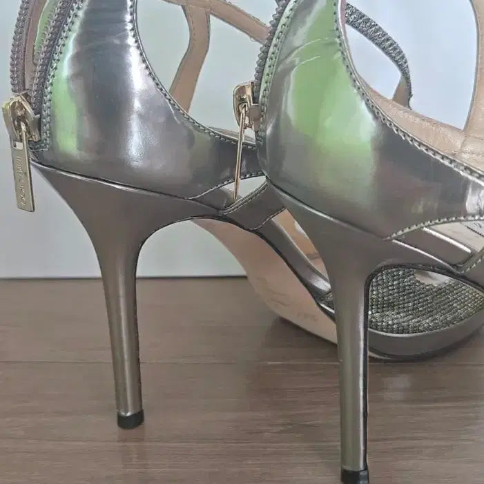 [BUNJANG] Jimmy Choo High Heel Sandals / 새상품급/지미추/하이힐 샌달/38/풀