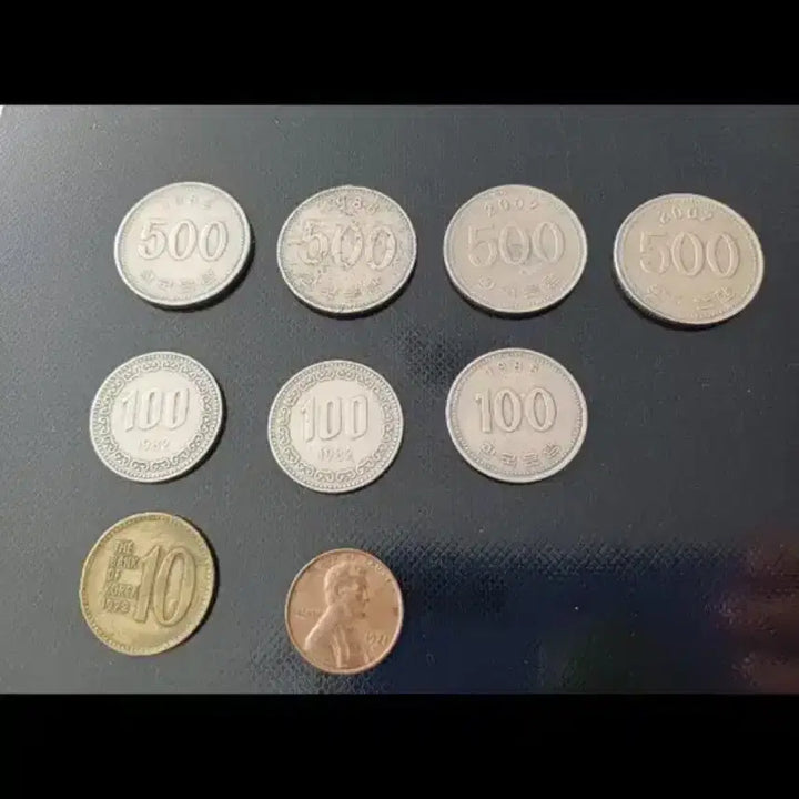 [BUNJANG] Korean &amp; US Coins - Various Years / 희귀동전/ 500원 100원 1982년 1988년 1985년 2002년