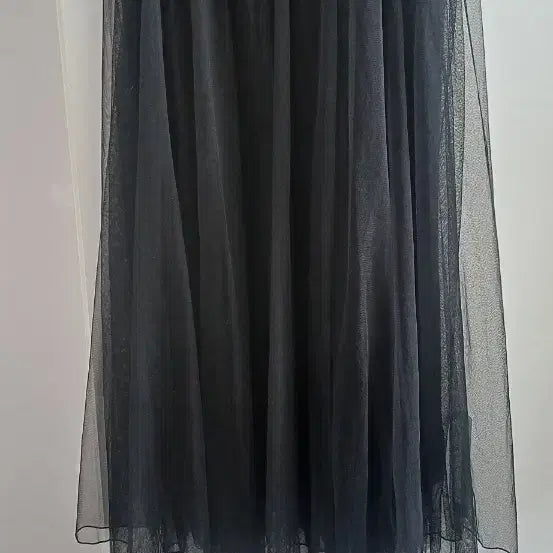 [BUNJANG] Black Lace Long Skirt / 레이스 롱스커트