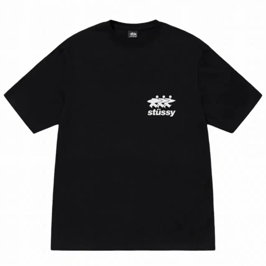 [BUNJANG] Stussy Surfwork Short Sleeve T-shirt Black L / 스투시 서프워크 반팔(블랙/L)
