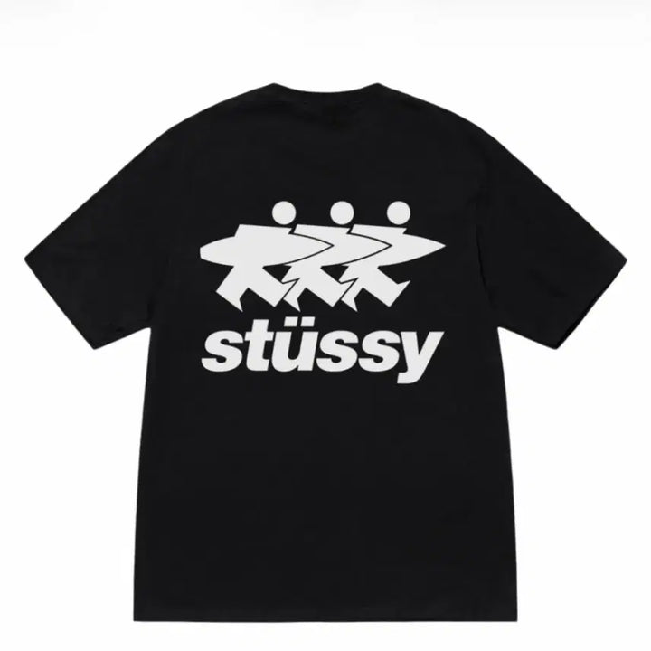 [BUNJANG] Stussy Surfwork Short Sleeve T-shirt Black L / 스투시 서프워크 반팔(블랙/L)
