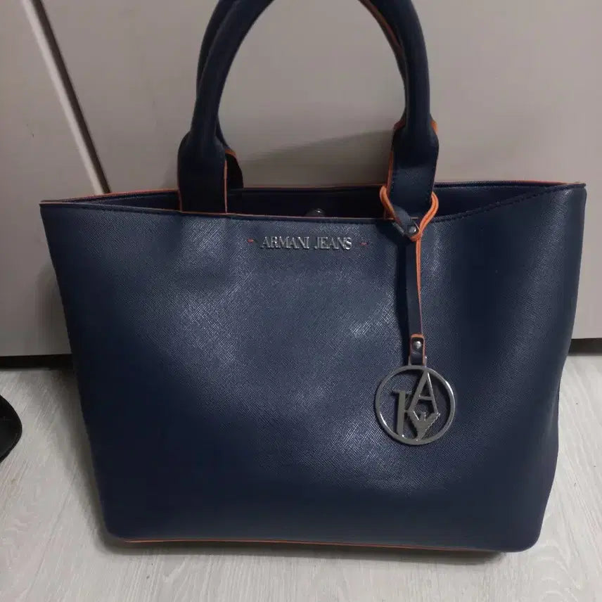 [BUNJANG] Armani Jeans Navy Tote Bag / 알마니 아르마니 진스. 토트백. 네이비